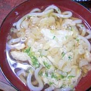 ハイカラ卵とじうどん